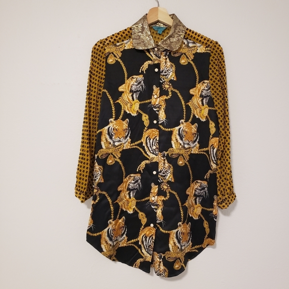Pixie Market Love Dollybird tiger print size M